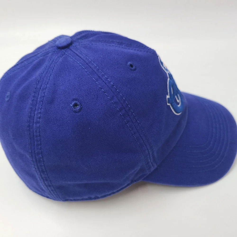 Memphis Chicks Hat Fitted M 47 Brand Franchise Blue MiLB Baseball Defunct Men